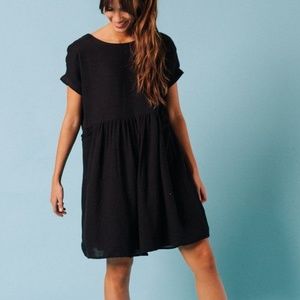 Clad & Cloth Mod Ref black dress